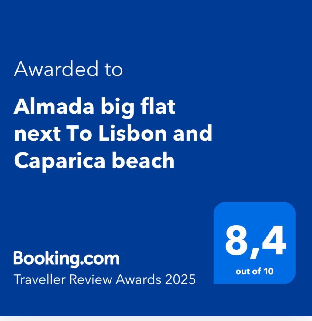 Almada Big Flat Next To Lisbon And Caparica Beach Екстер'єр фото
